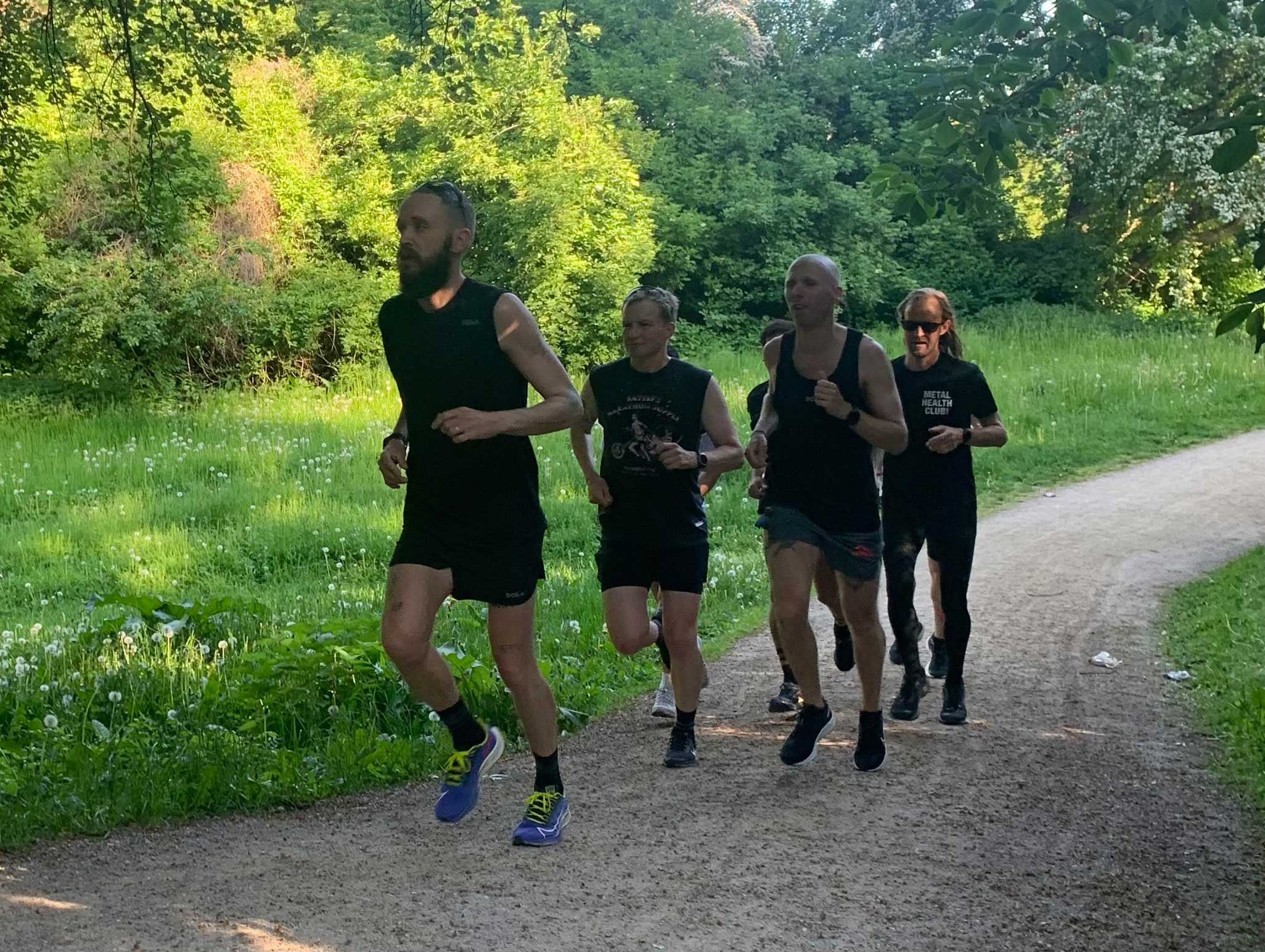 Metal Health Club is a global running community powered by DOXA run