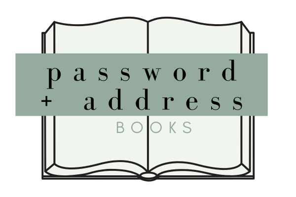 Password & Address Books