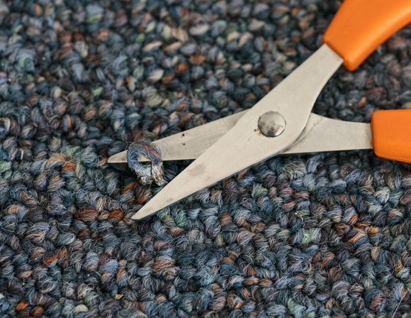 Carpet Renovations - How to Repair a Cigarette Burn in Carpet