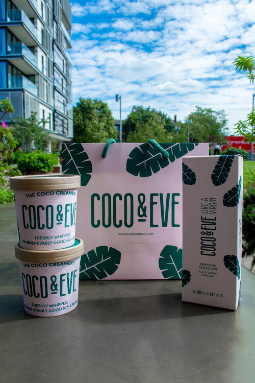 Coco and Eve bespoke ice cream tubs